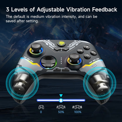 EasySMX X15 Hall Joystick Trigger RGB Wireless Gamepad(Mech) - Gamepads by EasySMX | Online Shopping UK | buy2fix