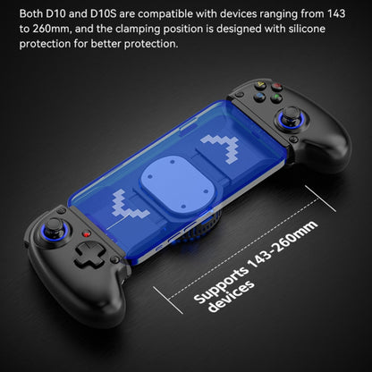 BSP-D10S Wireless Stretch Game Controller With Heat Dissipation Fan for Switch / Android / IOS / PC / PS3 / PS4(Black) - Controller Gamepad by buy2fix | Online Shopping UK | buy2fix