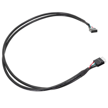 50cm Motherboard 9Pin USB2.0 Extension Cable 26AWG Double Shielded Cord - USB Cable by buy2fix | Online Shopping UK | buy2fix