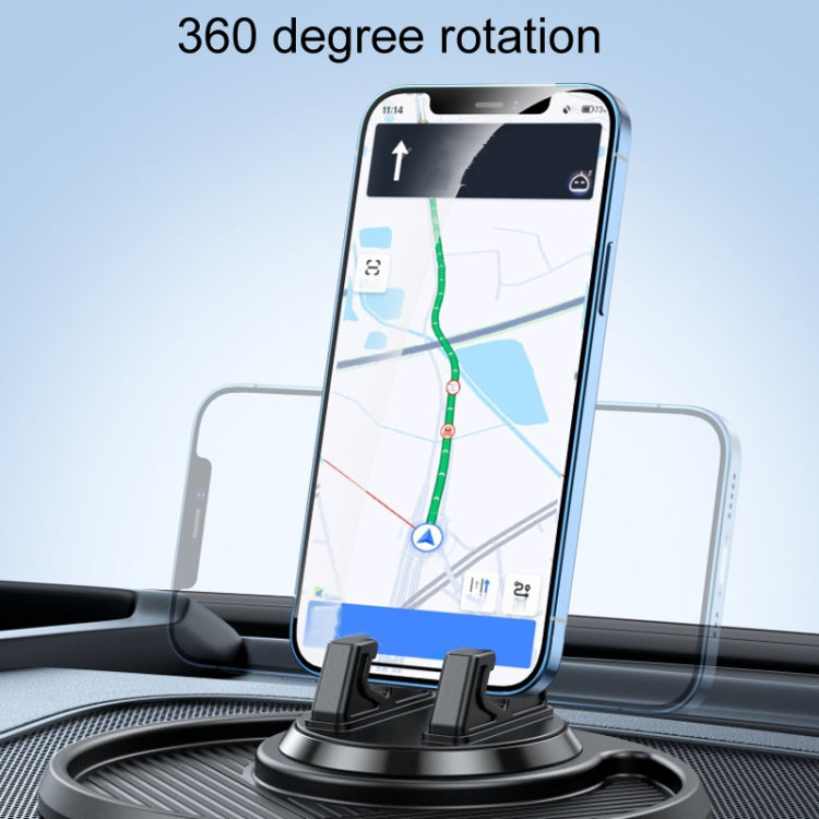Car Dashboard Navigation Phone Holder Multifunctional Non-Slip Storage Bracket(Blue) - Car Holders by buy2fix | Online Shopping UK | buy2fix