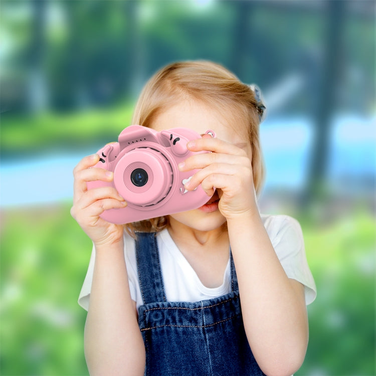 DC501 2.0-Inch 4X Zoom HD Digital Camera Mini Children Photography Camera, Color: Pink - Children Cameras by buy2fix | Online Shopping UK | buy2fix