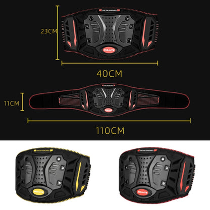 SULAITE Motorcycle Riding Breathable Anti-Fall Belt, Color: Red S/M - Protective Gear by SULAITE | Online Shopping UK | buy2fix