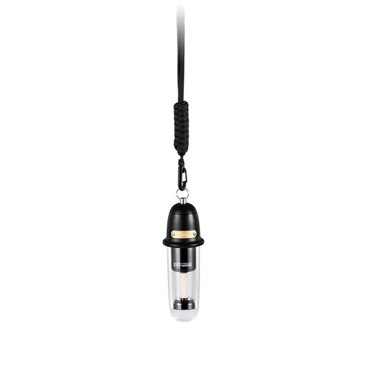 Naturehike Outdoor Portable Camping Light Rechargeable Lighting Flashlight Camping Ambiance Hanging Lamp(Black) - Camping Lighting by Naturehike | Online Shopping UK | buy2fix