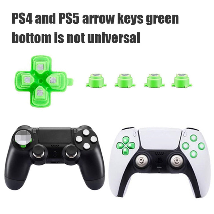 For PS5 Joystick 8pcs /Set Gamepad Metal Buttons Mushroom Head Magnetic Base Cross Keys Accessory Set - Others by buy2fix | Online Shopping UK | buy2fix