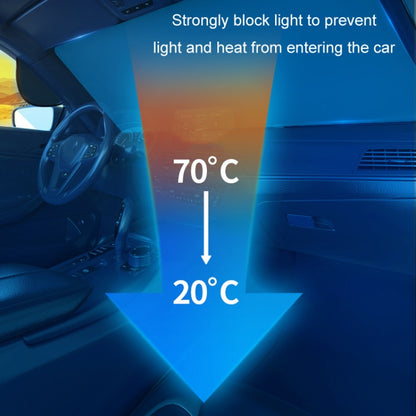 Car Laser Front Windshield Sun Protection Heat Insulation Sunshade, Size: Small - Window Foils & Solar Protection by buy2fix | Online Shopping UK | buy2fix