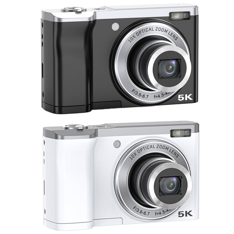 DC305X 5K/30FPS 2.8-Inch HD Shooting 5X Optical Zoom Anti-Shake Digital Camera, Color: White US Plug - Children Cameras by buy2fix | Online Shopping UK | buy2fix