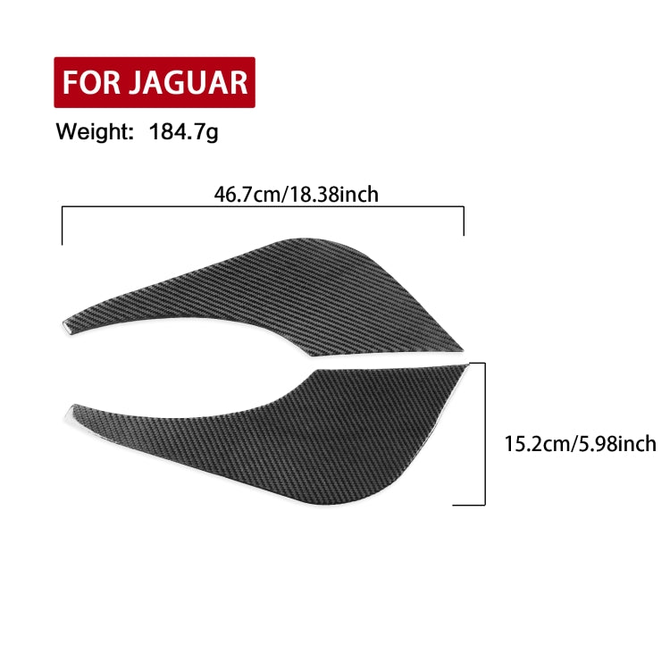 For Jaguar F-TYPE 2013+ Left And Right Drive Universal Door Anti-Collision Sticker(Red) - Anti Collision Sticker by buy2fix | Online Shopping UK | buy2fix