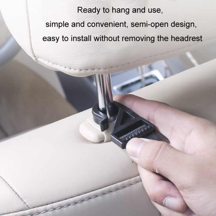 1pair Car Seat Back Umbrella Fixed Storage Hook, Style: Adjustable - Stowing Tidying by buy2fix | Online Shopping UK | buy2fix