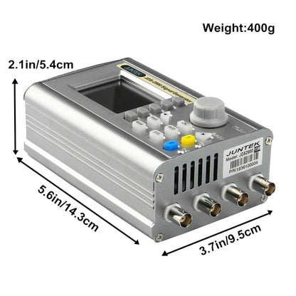 JUNTEK Programmable Dual-Channel DDS Function Arbitrary Waveform Signal Generator, Frequency: 30MHz(UK Plug) - Other Tester Tool by buy2fix | Online Shopping UK | buy2fix