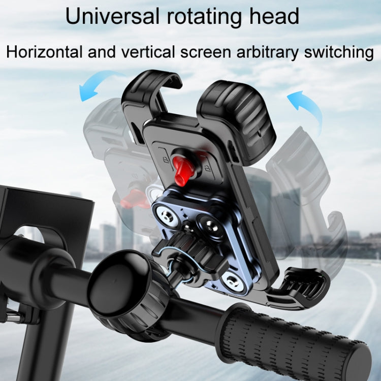 YYS-680 Motorcycle Mountain Bike Shock And Shaking Absorbing Riding Navigation Stand - Holder by buy2fix | Online Shopping UK | buy2fix