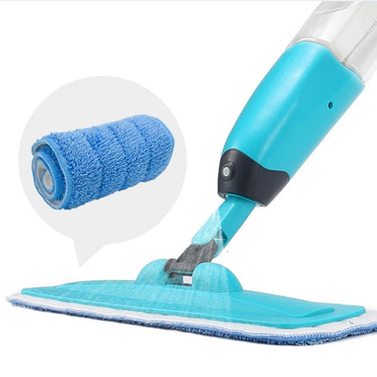 Spray Mop Replacement Pads Reusable Microfiber Floor Mops Refills 14x46cm Blue - Handheld Cleaner & Mops by buy2fix | Online Shopping UK | buy2fix