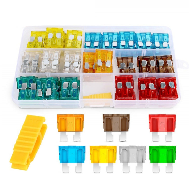 130pcs/Set Blade Fuse AWG Fuse Holder(No.14) - Fuse by buy2fix | Online Shopping UK | buy2fix