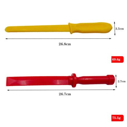 Car Tire Lever Plastic Scraper Repair Tool, Color: Yellow - Tire Repair & Installation Tools by buy2fix | Online Shopping UK | buy2fix