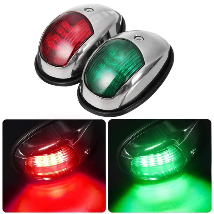 Marine Navigation Warning Light Signal LED Yacht Light, Color: Black Shell Red - Marine Accessories & Parts by buy2fix | Online Shopping UK | buy2fix