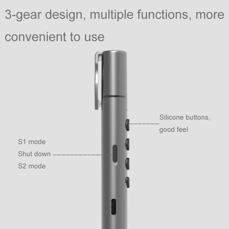 Multifunctional Conference Teaching Page Turning Pen Laser Pointer Without Telescopic -  by buy2fix | Online Shopping UK | buy2fix