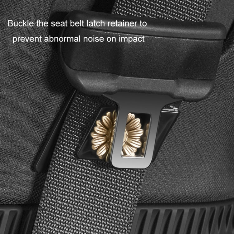 Car Seat Belt Limiter Anti-collision Shaking Abnormal Noise Stabilizer, Specifications: Clip Type - Seat Belts & Padding by buy2fix | Online Shopping UK | buy2fix