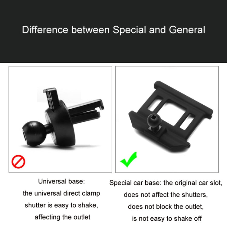 For Audi Car Mobile Phone Holder Mounting Base, Model: 19-23 Q3 - Special Car Holders by buy2fix | Online Shopping UK | buy2fix