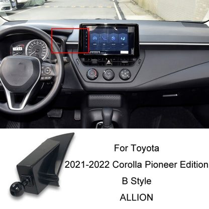 For Toyota Car Air Outlet Phone Holder Base, Model: 21-22 Corolla Pioneer Edition/B Style/ALLION - Special Car Holders by buy2fix | Online Shopping UK | buy2fix