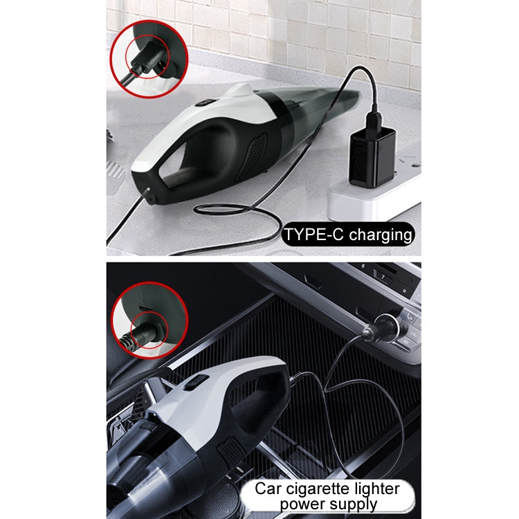 Car Handheld Portable Vacuum Cleaner With Strong Suction, Specifications: Wired + Charging 11.1V - Vacuum Cleaner by buy2fix | Online Shopping UK | buy2fix