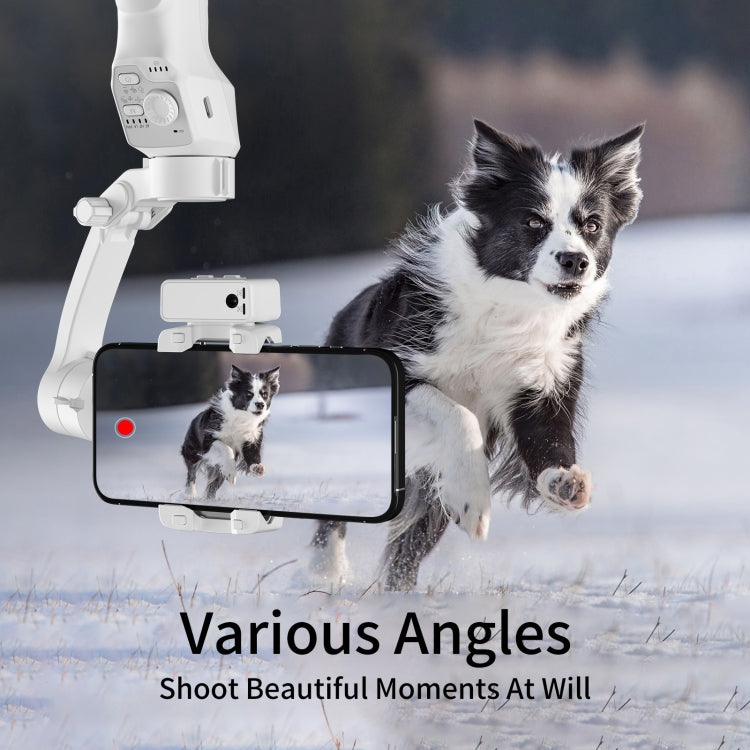 Three-Axis Anti-Shake Smart Gimbal Handheld Stabiliser With Face Follow Shot(Black) - Handheld Gimbals by buy2fix | Online Shopping UK | buy2fix