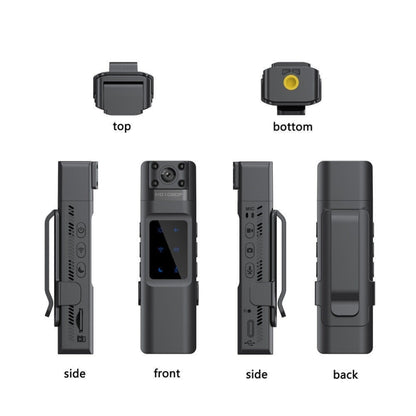 WIFI HD Night Vision Chest-Worn Work Recorder Cycling Camera, Model: L13+64G TF Card - Video Cameras by buy2fix | Online Shopping UK | buy2fix