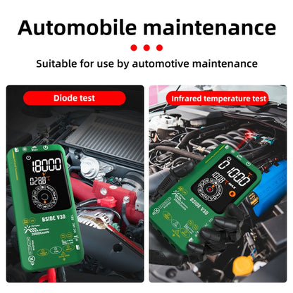 BSIDE V30 Intelligent Colorful Screen PV Multimeter Infrared Thermometer - Thermostat & Thermometer by BSIDE | Online Shopping UK | buy2fix