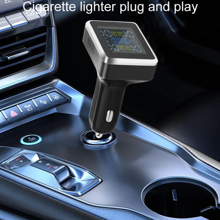 Car Cigarette Lighter Type Tire Pressure Monitor Wireless Tire Pressure Sensor, Style: External - Tire Pressure Gauges by buy2fix | Online Shopping UK | buy2fix