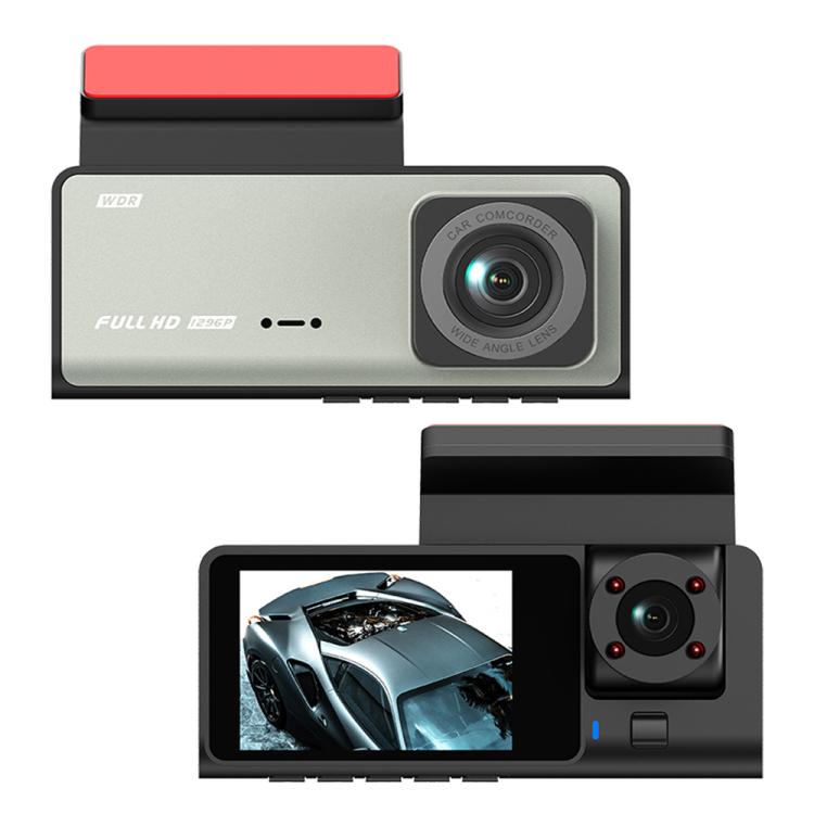 G71 HD 1080P Three-Lens 2.0-Inch Infrared Night Vision Driving Recorder, Spec: WIFI Connection - Car DVRs by buy2fix | Online Shopping UK | buy2fix