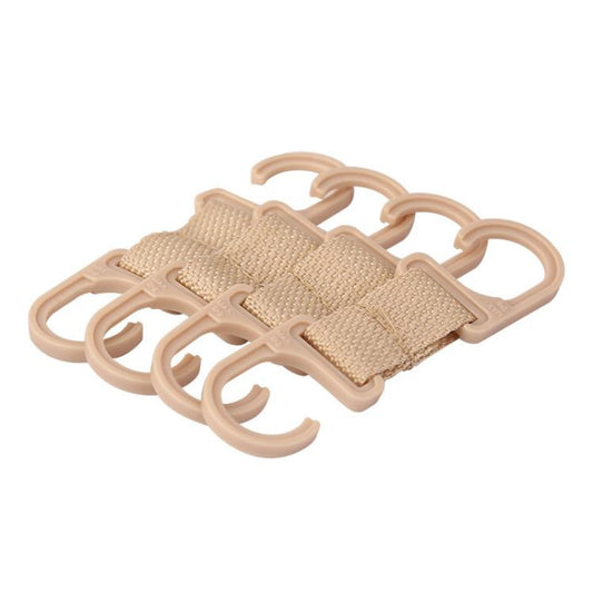 4pcs / Set Car Seatback Headrest Hooks Hidden Anti-Knock Car Rear Seat Organizer Hangers(Beige) - Auto Fastener & Clips by buy2fix | Online Shopping UK | buy2fix