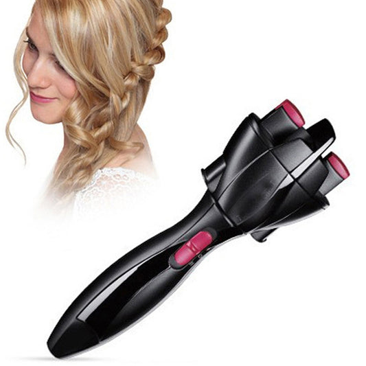 Professional Fast Styling Smart Electric Braid Machine Twist Curling Iron - Hair Curler by buy2fix | Online Shopping UK | buy2fix