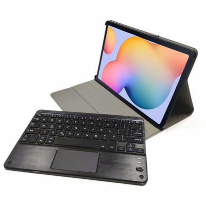 M10-C 2 in 1 Removable Bluetooth Keyboard + Leather Tablet Case with Touchpad & Holder for Lenovo Tab M10 TB-X505X (Rose Gold) - Lenovo Keyboard by buy2fix | Online Shopping UK | buy2fix