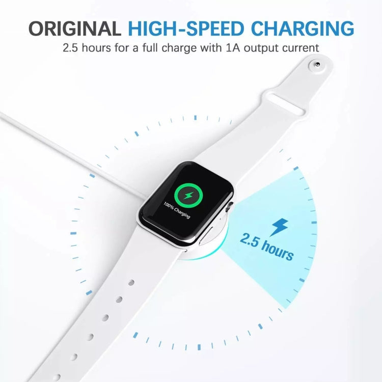 Wireless Magnetic Quick Charging to Type-C / USB-C Cable for Apple Watch Series 7 - Apple Accessories by buy2fix | Online Shopping UK | buy2fix