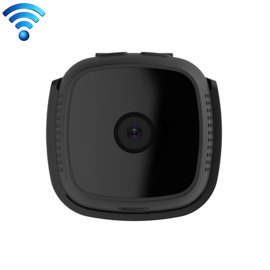 CAMSOY C9 HD 1280 x 720P 70 Degree Wide Angle Wireless WiFi Wearable Intelligent Surveillance Camera, Support Infrared Right Vision & Motion Detection Alarm & Loop Recording & Timed Capture(Black) - Security by CAMSOY | Online Shopping UK | buy2fix