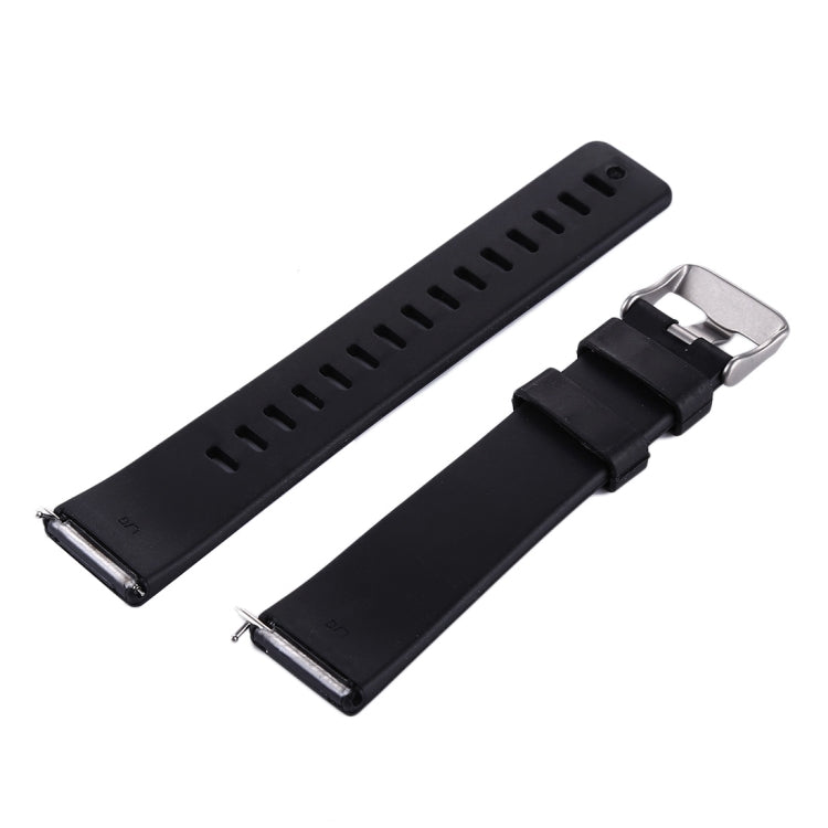 For Fitbit Versa / Versa 2 Simple Fashion Silicone Watch Band(Violet) - Watch Bands by buy2fix | Online Shopping UK | buy2fix