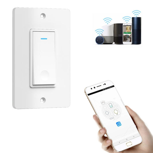 120 Type WiFi Smart Wall Touch Switch, US Plug(White) - Consumer Electronics by buy2fix | Online Shopping UK | buy2fix