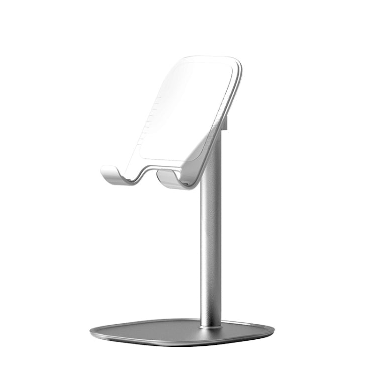 ROCK RPH0944 Adjustable Lifting 90 Degree Rotation ABS Stand Desktop Phone Tablet Holder(White) - Desktop Holder by ROCK | Online Shopping UK | buy2fix