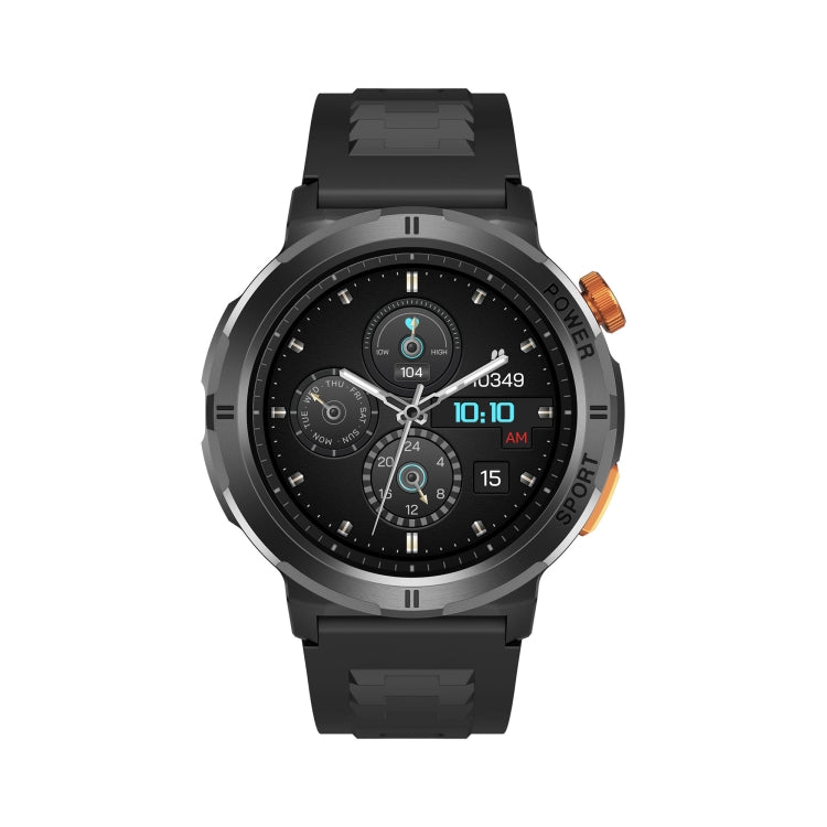 M52 1.43 inch Screen IP68 Waterproof Smart Watch, Support Bluetooth Call / Heart Rate (Tarnish) - Smart Watches by buy2fix | Online Shopping UK | buy2fix