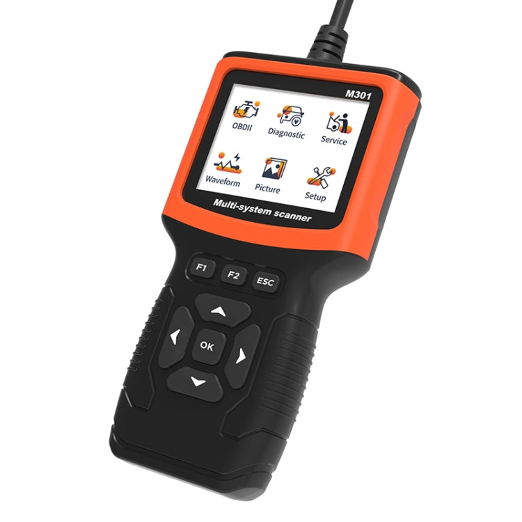 M301 9-18V OBD2 Car Code Reader Scanner Fault Detector - Code Readers & Scan Tools by buy2fix | Online Shopping UK | buy2fix