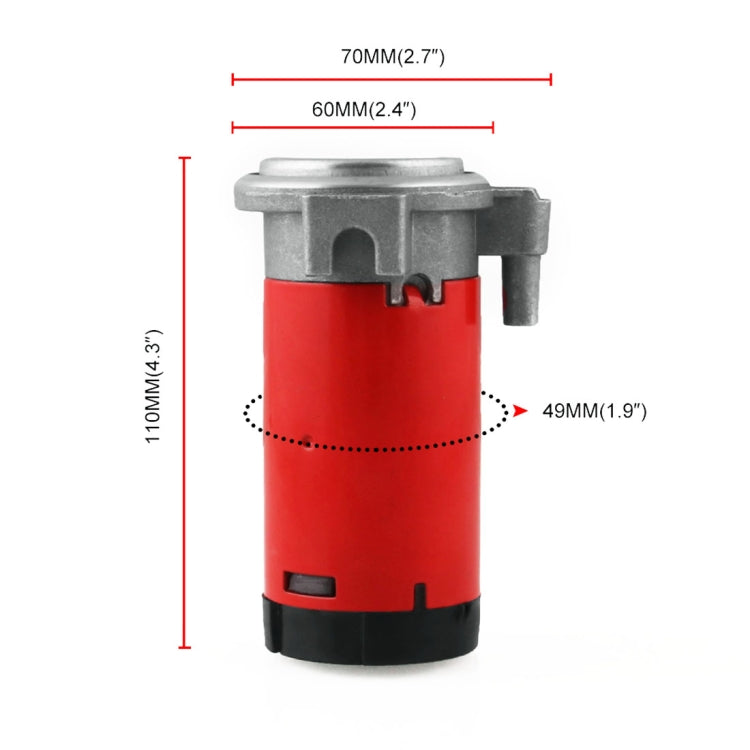 24V Portable Car Air Horn Air Compressor - Inflatable Pump by buy2fix | Online Shopping UK | buy2fix