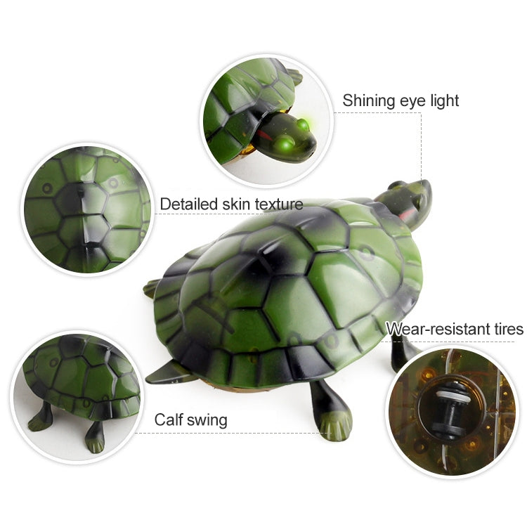9993 Infrared Sensor Remote Control Simulated Tortoise Creative Children Electric Tricky Toy Model (Yellow) -  by buy2fix | Online Shopping UK | buy2fix