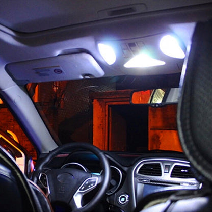 10 PCS 41mm DC12V / 2W / 7000K / 80LM 8LEDs SMD-5050 Car Reading Lamp(White Light) - Dome Lights by buy2fix | Online Shopping UK | buy2fix