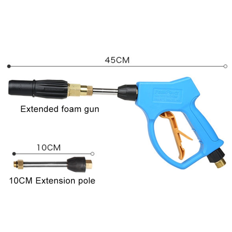 High Pressure Long Fixed Foam Gun for Self-service Car Washing Machine, Outer Wire: 22x 1.5 - Car Washer & Accessories by buy2fix | Online Shopping UK | buy2fix