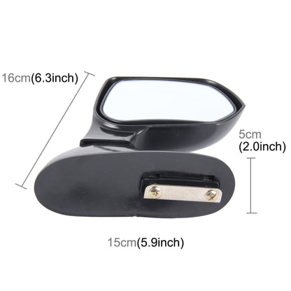 3R-105R 360 Degree Rotatable Right Side Assistant Mirror for Auto Car(Black) - Convex Mirror & Accessories by 3R | Online Shopping UK | buy2fix