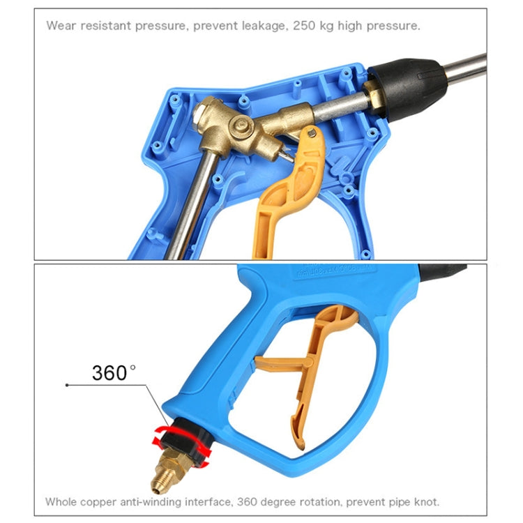 High Pressure Horn Shape Nozzle Clear Water Gun for Self-service Car Washing Machine, Outer Wire: 18 x 1.5 - Car Washer & Accessories by buy2fix | Online Shopping UK | buy2fix