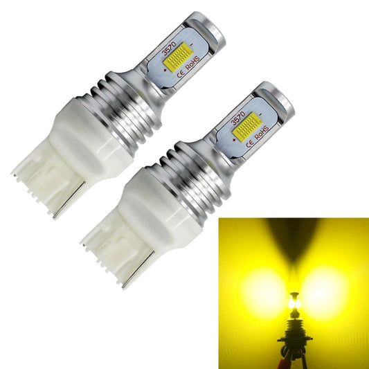 2 PCS T20/7440 72W 1000LM 6000-6500K Bright White Light Car Turn Backup LED Bulbs Reversing Lights, DC 12-24V - Arrow Turn Lights by buy2fix | Online Shopping UK | buy2fix