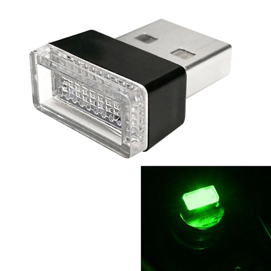 Universal PC Car USB LED Atmosphere Lights Emergency Lighting Decorative Lamp (Green Light) - Atmosphere lights by buy2fix | Online Shopping UK | buy2fix