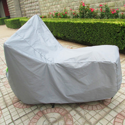 Outdoor Universal Anti-Dust Sunproof Waterproof Motorcycle Aluminum Film Flocking Cover with Warning Strips, Fits Bike up to 2.3m(90 Inches) In Length, Size: 232x100x125cm - Raincoat by buy2fix | Online Shopping UK | buy2fix