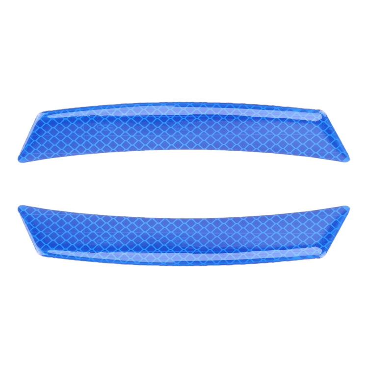 2 PCS Car-Styling Wheel Eyebrow Decorative Sticker Decorative Strip (Blue) - Decorative Sticker by buy2fix | Online Shopping UK | buy2fix