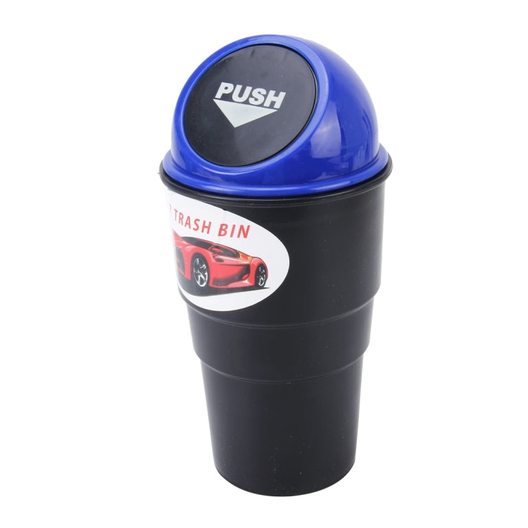 Multifunctional Portable Car Trash Rubbish Bin Ashtray Drink Bottle Cup Holder Tidy Organizer, Size: 170 x 98 x 67 mm(Blue) - Ashtrays by buy2fix | Online Shopping UK | buy2fix