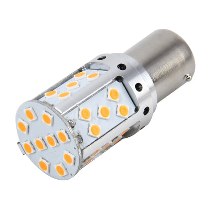 1156/BA15S DC 12V 18W Car Auto Turn Light  Backup Light with 33LEDs SMD-3030 Lamps (Yellow Light) - Arrow Turn Lights by buy2fix | Online Shopping UK | buy2fix